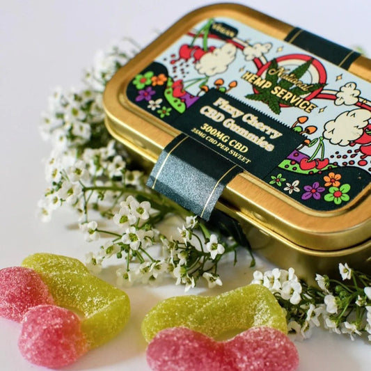CBD Gummies – 25mg each, vegan and THC-free